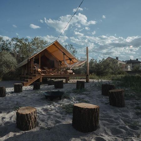 Glamping Mandra Hotel ซาโตกา ภายนอก รูปภาพ